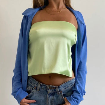 Backless Crop Top